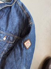 Load image into Gallery viewer, 1980s Classic nouveau denim jacket round chest pockets
