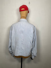 Load image into Gallery viewer, 1980s Giorgio Armani linnen jacket light blue
