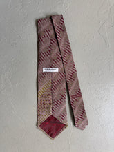 Load image into Gallery viewer, 1980s Giorgio Armani necktie gray / red
