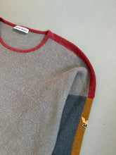 Load image into Gallery viewer, 1980s Giorgio Armani jumper gray / Bordeaux
