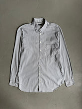 Load image into Gallery viewer, 1990s Giorgio Armani black Label shirt blue stipes
