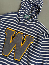 Load image into Gallery viewer, 1980s Chipie stripe hoodie
