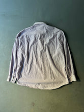Load image into Gallery viewer, 1980s Hugo Boss stripped shirt white / purple
