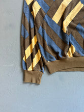 Load image into Gallery viewer, 1980s Giorgio Armani jersey sweater brown / yellow
