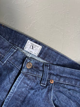 Load image into Gallery viewer, 1980s Valentino western press pleat denim jeans
