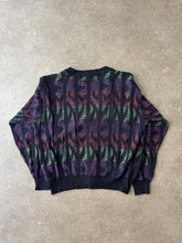 Load image into Gallery viewer, 1980s Emporio Armani cardigan multi color
