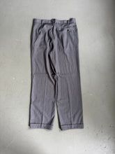 Load image into Gallery viewer, 1990s Gianni Versace wool pants gray
