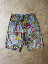 Load image into Gallery viewer, 1994 Chipie Hippie denim shorts
