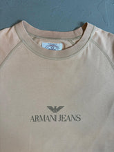 Load image into Gallery viewer, 1990s Armani Jeans T-Shirt beige raglan
