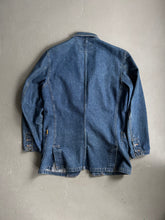 Load image into Gallery viewer, 1980s Aj denim blazer gold label
