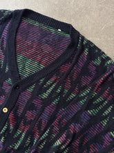 Load image into Gallery viewer, 1980s Emporio Armani cardigan multi color
