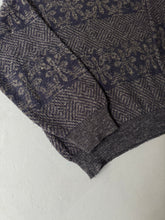 Load image into Gallery viewer, 1980s Giorgio Armani blue eagle jumper
