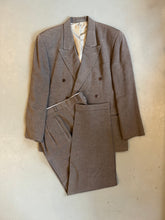 Load image into Gallery viewer, 1980s Hugo Boss gray suit Belmondo
