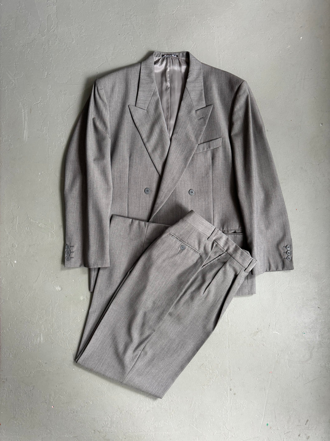 1980s Giorgio Armani DB suit gray