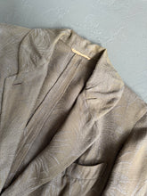 Load image into Gallery viewer, 1980s Giorgio Armani blazer flower gray
