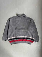 Load image into Gallery viewer, 1980s Chipie turtleneck jumper oversized
