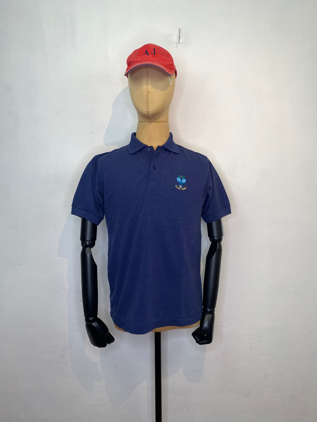 1980s Hugo Boss Sport polo navy