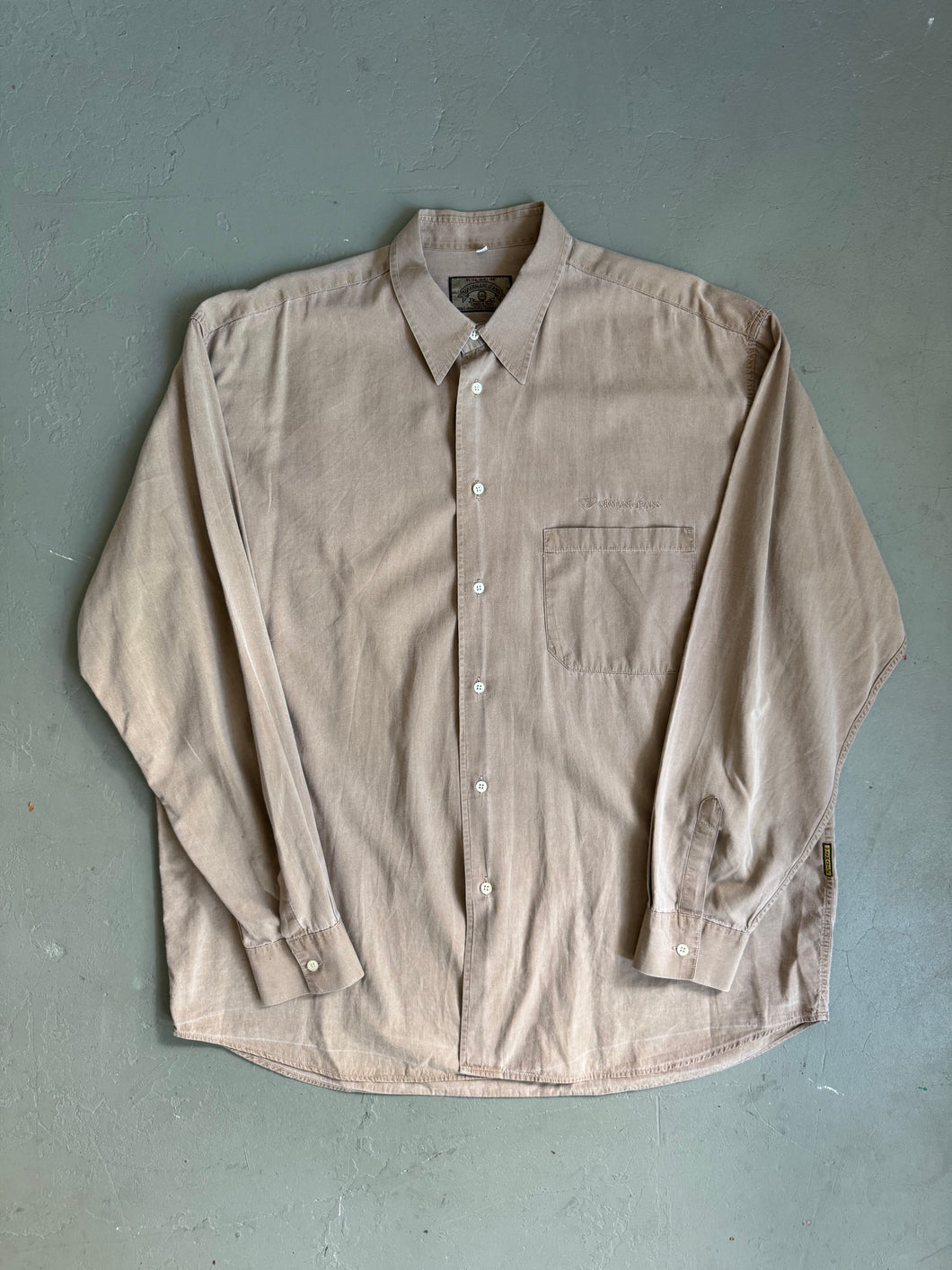 1989 Armani Jeans shirt brown