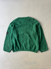 Load image into Gallery viewer, 1980s Emporio Armani Henley jumper green
