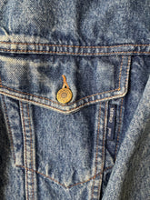 Load image into Gallery viewer, 1990s KENZO denim jacket telo mimetico collar
