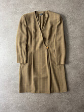 Load image into Gallery viewer, 1990s Giorgio Armani wool dress brown
