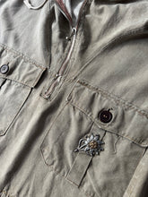 Load image into Gallery viewer, 1940s German mountain troops smock modified authentic edelweiss
