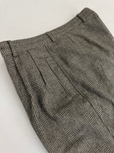 Load image into Gallery viewer, 1980s Emporio Armani checked wool pants
