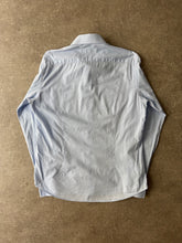 Load image into Gallery viewer, 1990s Romeo Gigli striped blue shirt slim fit
