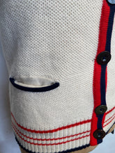 Load image into Gallery viewer, 1980 Fila Björn Borg vest Creme
