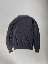 Load image into Gallery viewer, 1980s Giorgio Armani long sleeve polo black
