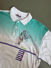 Load image into Gallery viewer, 1980s Fila NY Tennis Polo
