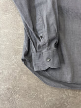 Load image into Gallery viewer, 1980s Giorgio Armani LeCollezioni shirt gray blue
