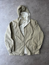 Load image into Gallery viewer, 2000s Hugo Boss reversible light jacket gray / white
