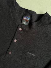 Load image into Gallery viewer, 1990s Patagonia Capilene Henley black Made in USA
