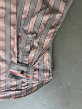 Load image into Gallery viewer, 1992 Giorgio Armani striped shirt black label
