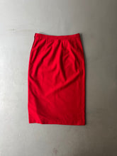 Load image into Gallery viewer, 1980s Gianfranco Ferre wool skirt red
