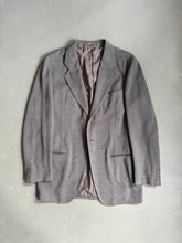 Load image into Gallery viewer, 1990s Giorgio Armani black label blazer light gray
