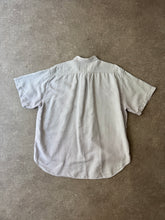 Load image into Gallery viewer, 1990s Giorgio Armani black label linen shirt light blue
