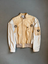 Load image into Gallery viewer, 1983 Giorgio Armani leather nylon jacket white
