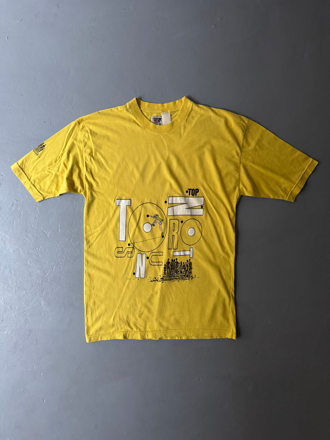 1980s Ton Sur Ton T-Shirt yellow