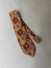 Load image into Gallery viewer, 1990s Emporio Armani necktie red / beige
