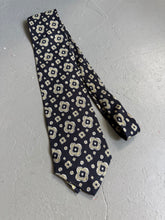 Load image into Gallery viewer, 1990s Giorgio Armani necktie blue flower
