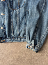 Load image into Gallery viewer, 1980s Fiorucci Denim jacket stone wash
