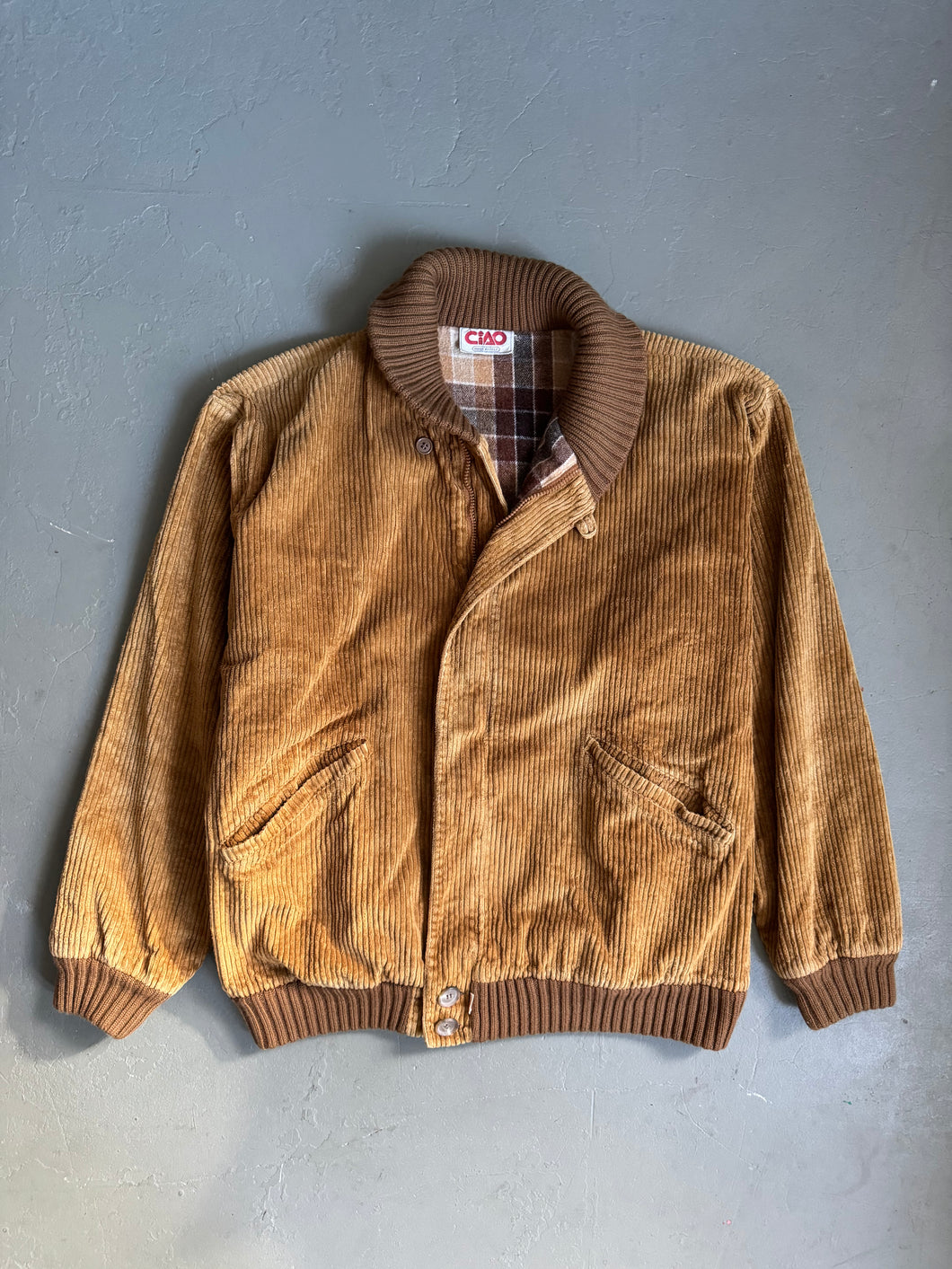 1980s Ciao corduroy jacket brown