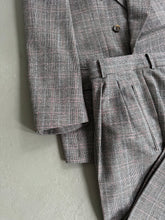 Load image into Gallery viewer, 1980s Hugo Boss Check suit Al Capone
