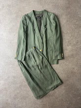 Load image into Gallery viewer, 1990s Giorgio Armani sb 1 buttons suit green
