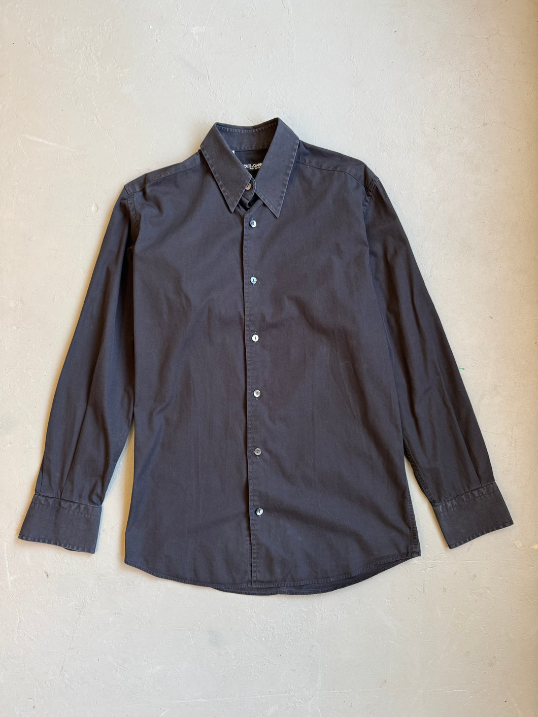 1990s Dolce & Gabbana shirt black