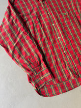 Load image into Gallery viewer, 1990s Chipie checks Shirt red / Green
