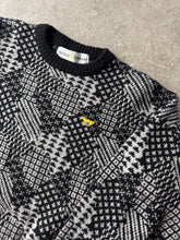 Load image into Gallery viewer, 1980s Emporio Armani long shoulder jumper black gray
