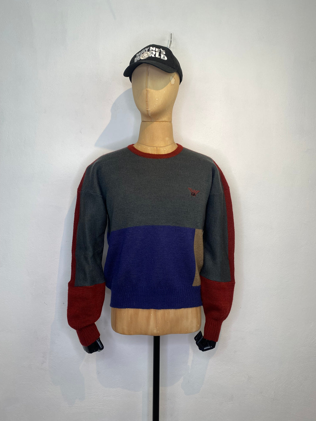 1980s Giorgio Armani milt color jumper